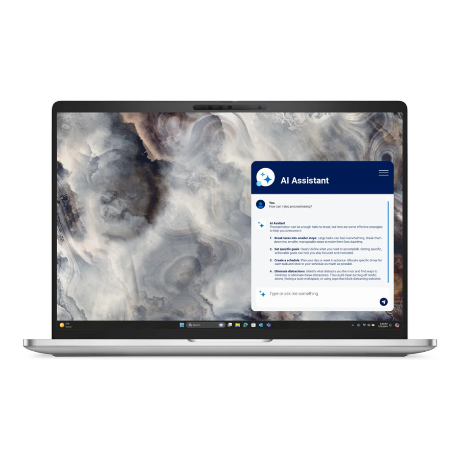 Dell Pro 16 Plus 16-inch Core Ultra 7 268V 32GB RAM 256GB SSD Win 11 Pro AI  Demo Laptop