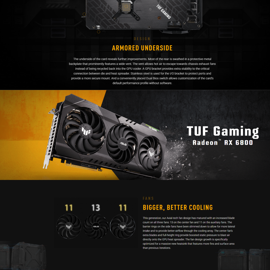 Havi Tech HT-RX Custom Gaming PC | AMD Ryzen 7 5800X | Radeon RX 6800 16GB | 16GB RAM | 1TB NVMe SSD